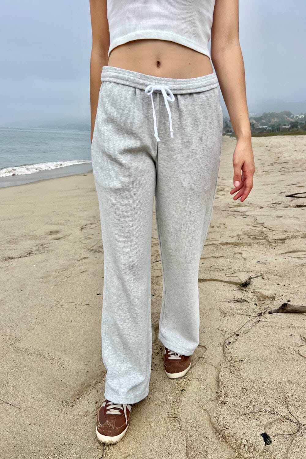 Anastasia Waffle Sweatpants - Image 5