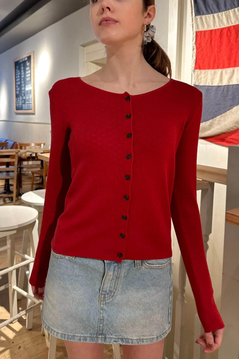 Athelia Eyelet Top - Image 9