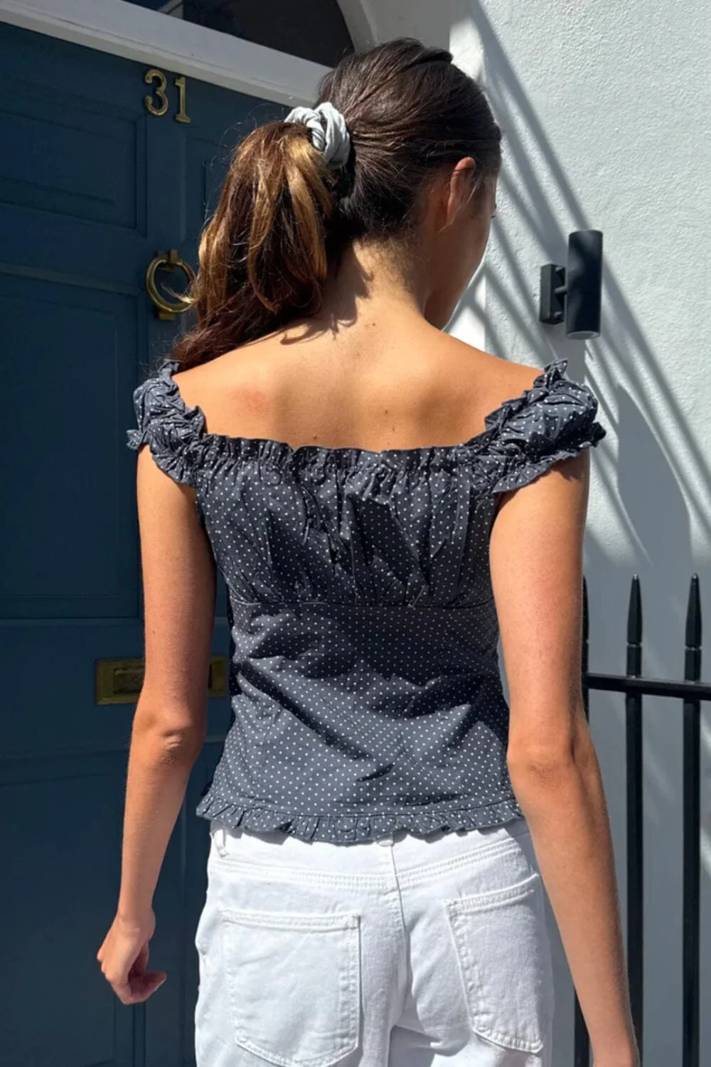 Elena Polka Dot Top - Image 4