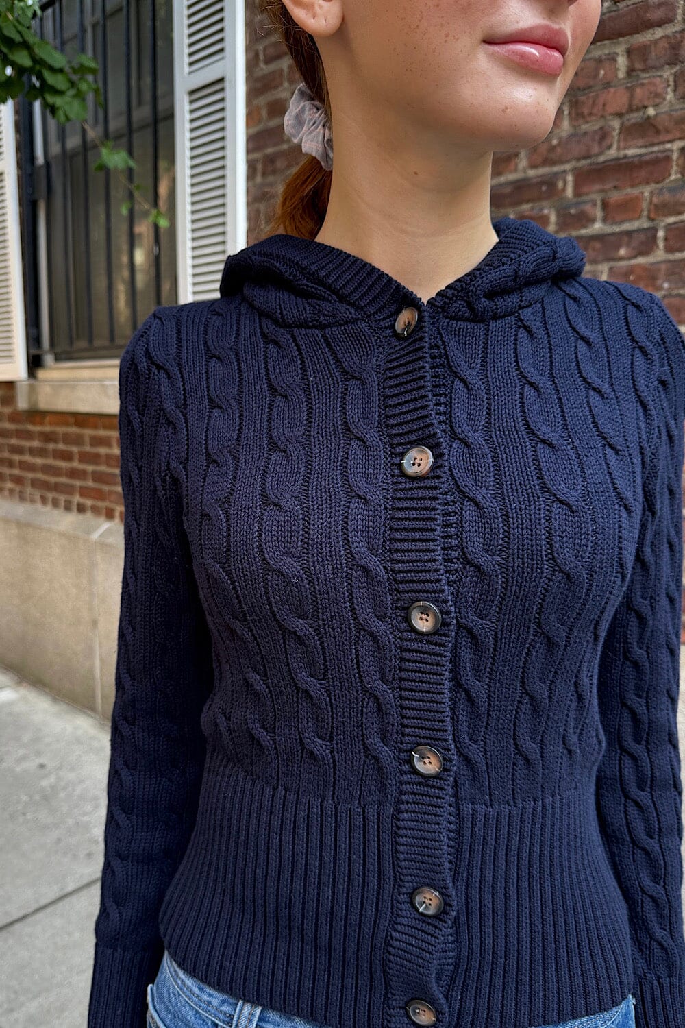 Aura Cable Knit Cardigan - Image 12