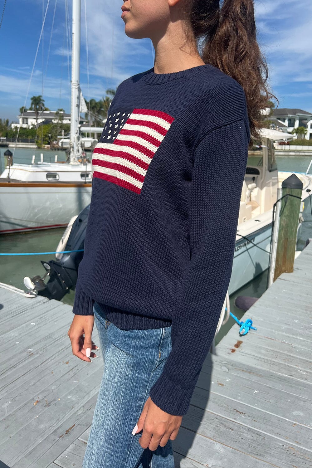 Nico American Flag Sweater - Image 3