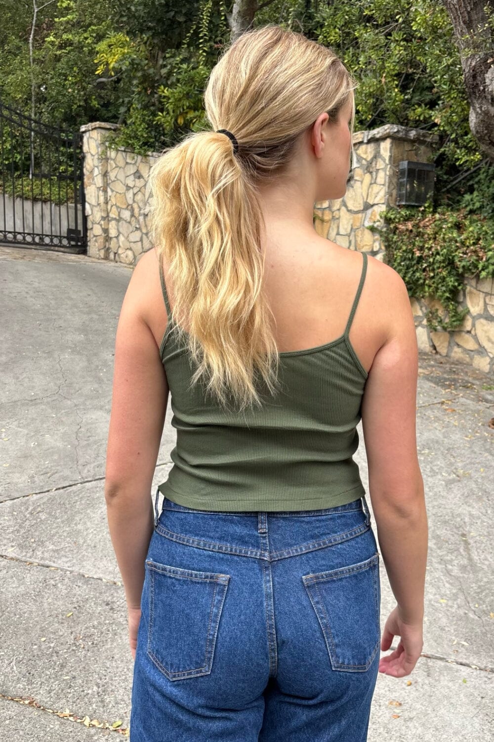 Skylar Ribbed Tank - Image 8