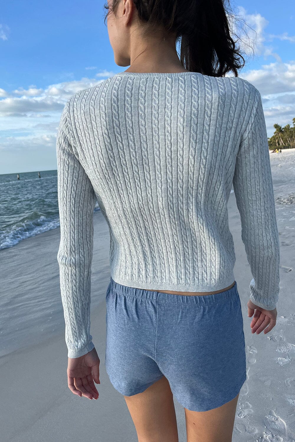 Zoe Cable Knit Cardigan - Image 17