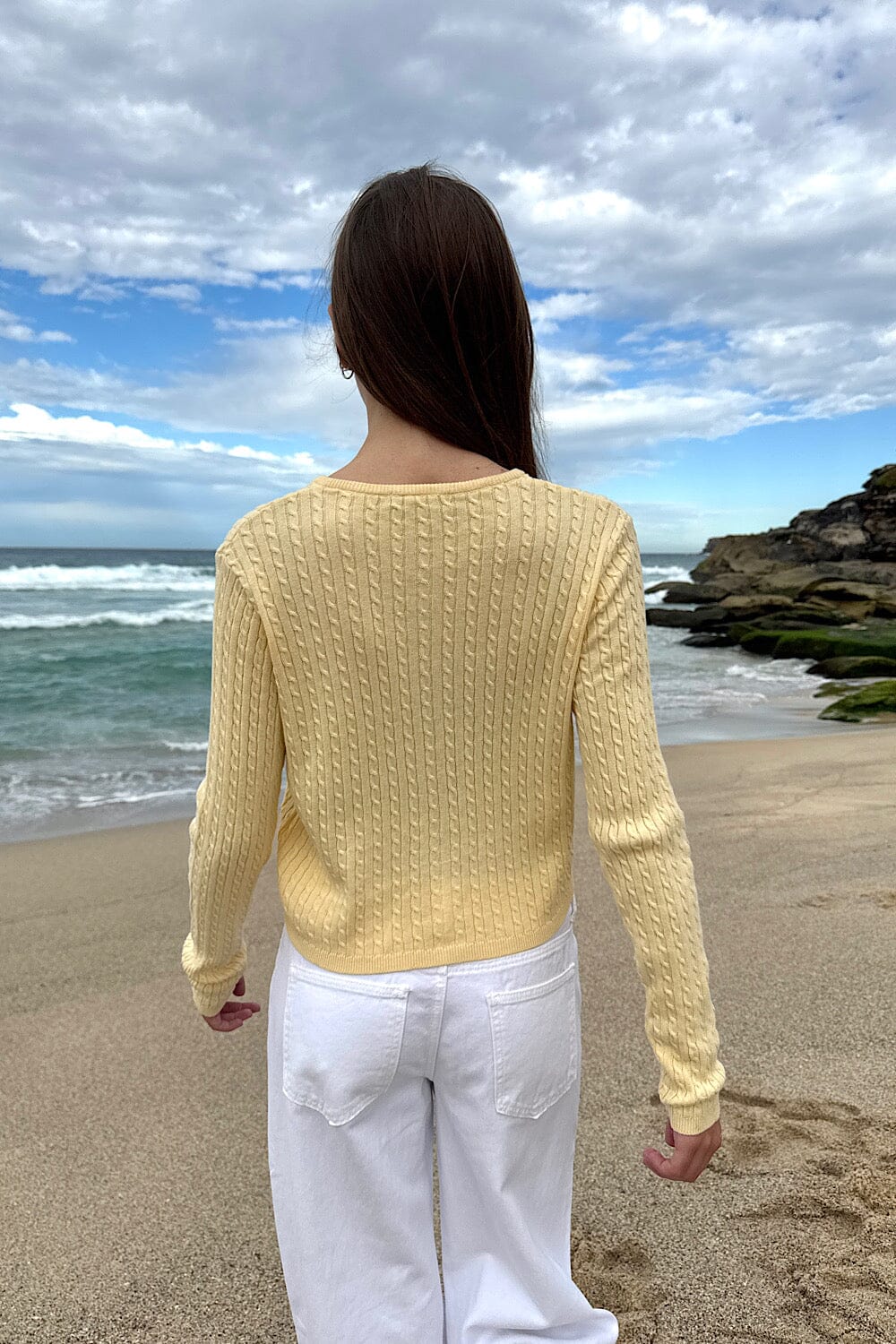 Zoe Cable Knit Cardigan - Image 21