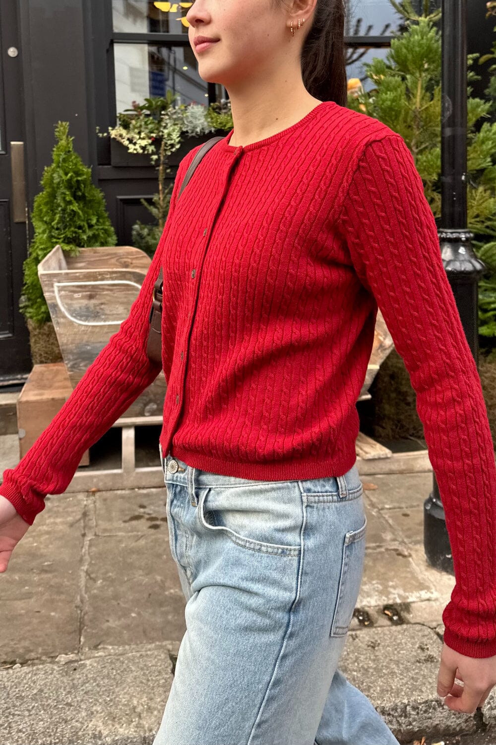 Zoe Cable Knit Cardigan - Image 31